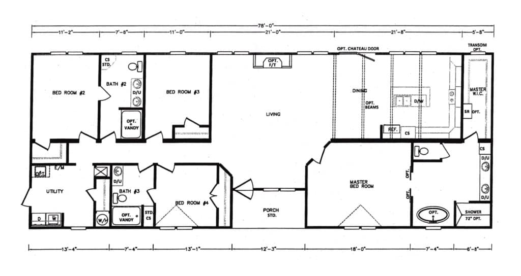 6 bedroom modular homes